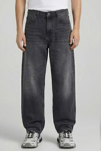 استایل تنخور شلوار بگ مردانه مناسب استایل خیابانی و روزمره