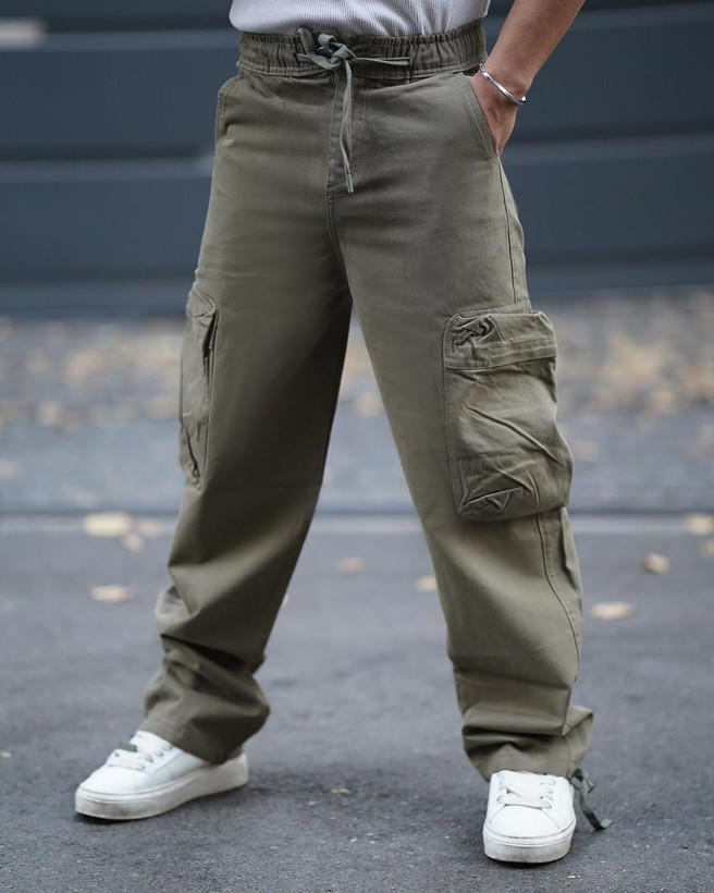 خرید شلوار کارگو ماشی بگ دمپا استوپر سنگشور GENTIMEN