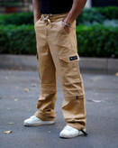 خرید شلوار بگ کارگو کرم شلوارک شو دمپا استوپر خام شور شلوار بگ کارگو شلوارک شو دمپا استوپر خام شورGENTIMEN