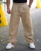 شلوار لینن مردانه برش بگ با کیفیت بالا رنگبندی ZARA