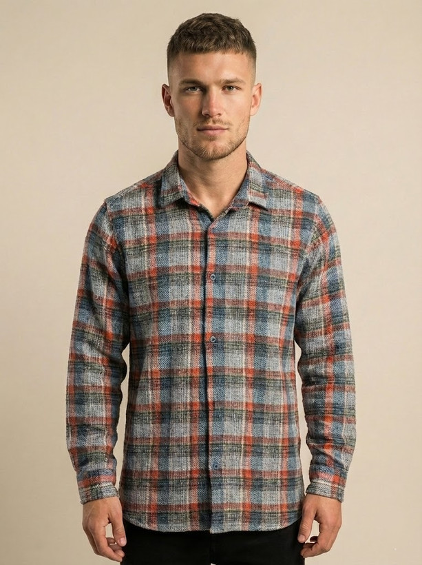 خرید پیراهن پشمی مردانه