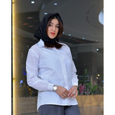 شومیز زنانه بیسیک رنگ سفید 7176