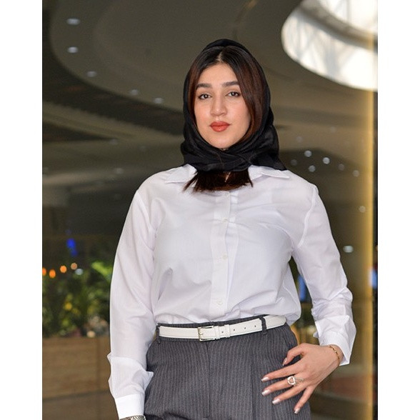 شومیز زنانه بیسیک رنگ سفید 7176